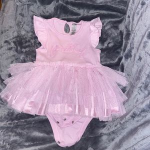 Super cute baby pink one piece bodysuit for baby